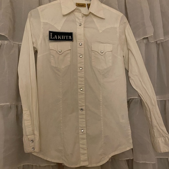 wrangler pearl snap shirt - Picture 4 of 7